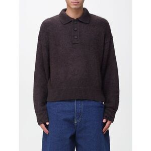 Studio Nicholson Polo Shirt Men Brown